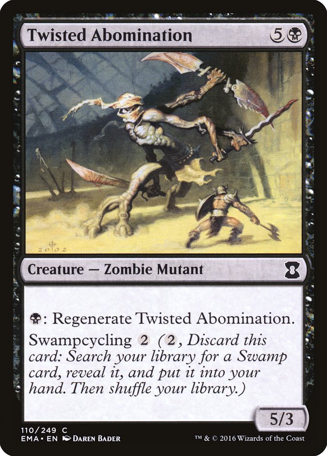 Twisted Abomination [Eternal Masters] MTG Single Magic: The Gathering    | Red Claw Gaming