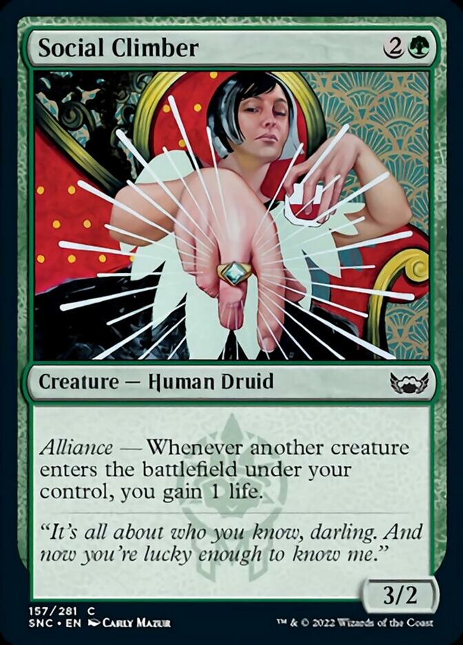 Social Climber [Streets of New Capenna] MTG Single Magic: The Gathering    | Red Claw Gaming