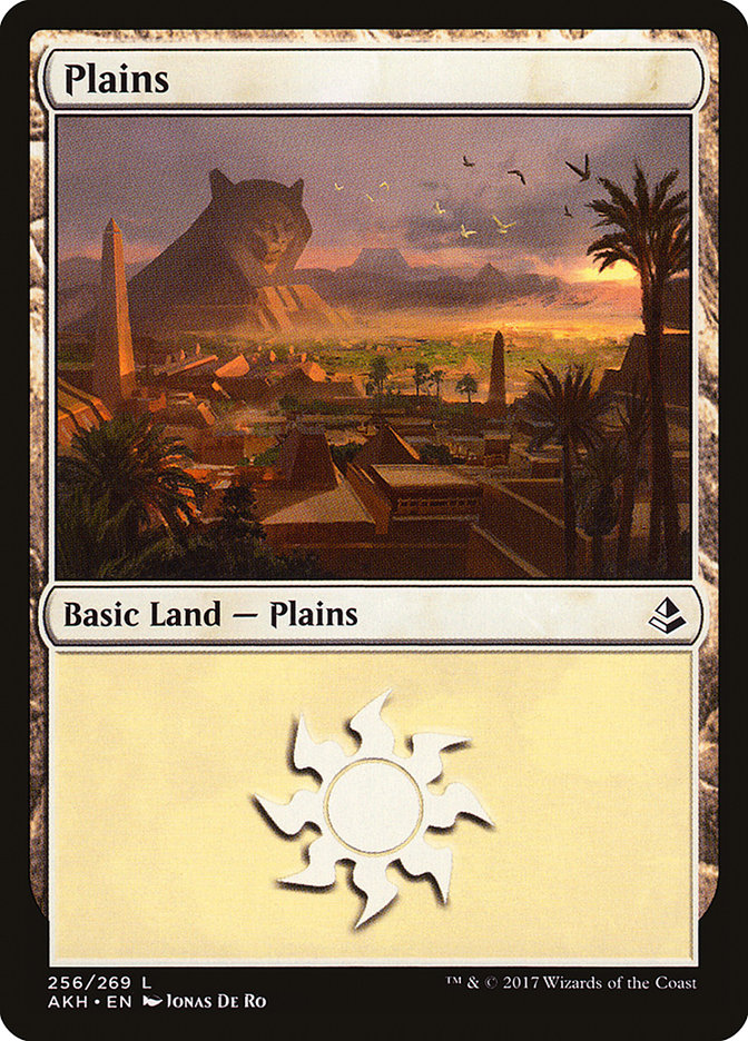 Plains (256) [Amonkhet] MTG Single Magic: The Gathering    | Red Claw Gaming