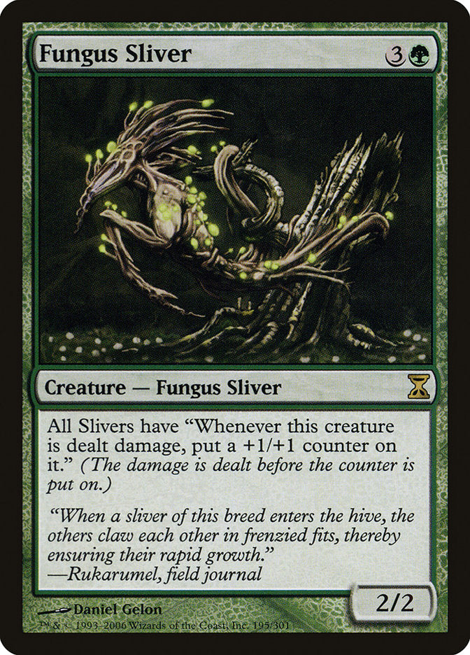 Fungus Sliver [Time Spiral] MTG Single Magic: The Gathering    | Red Claw Gaming