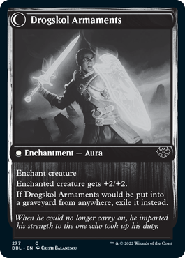 Drogskol Infantry // Drogskol Armaments [Innistrad: Double Feature] MTG Single Magic: The Gathering    | Red Claw Gaming