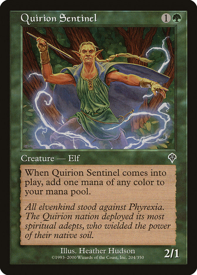 Quirion Sentinel [Invasion] MTG Single Magic: The Gathering    | Red Claw Gaming