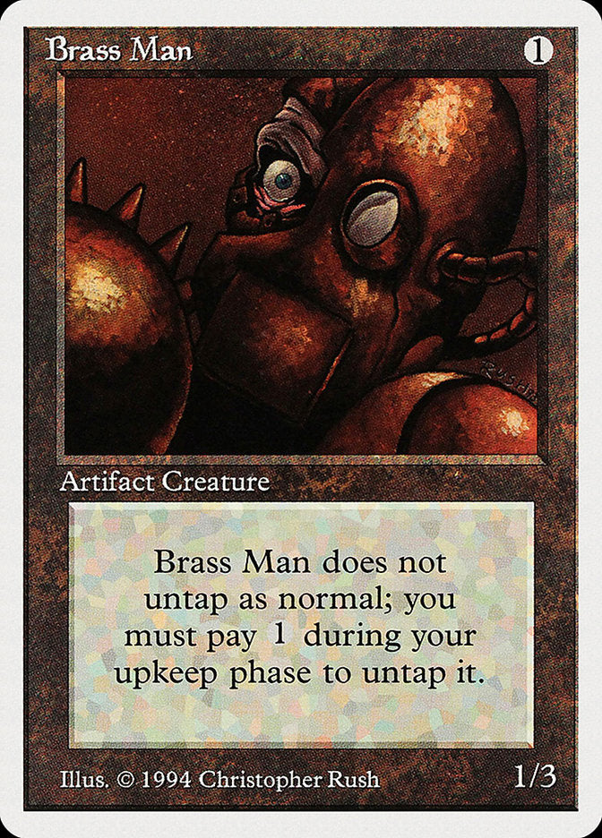 Brass Man [Summer Magic / Edgar] MTG Single Magic: The Gathering    | Red Claw Gaming