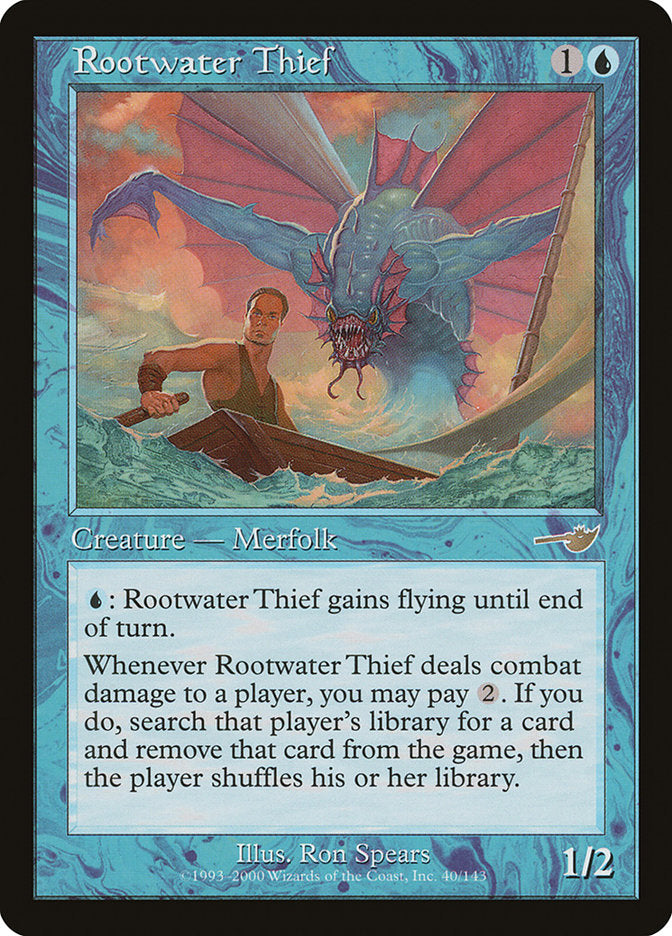 Rootwater Thief [Nemesis] MTG Single Magic: The Gathering    | Red Claw Gaming