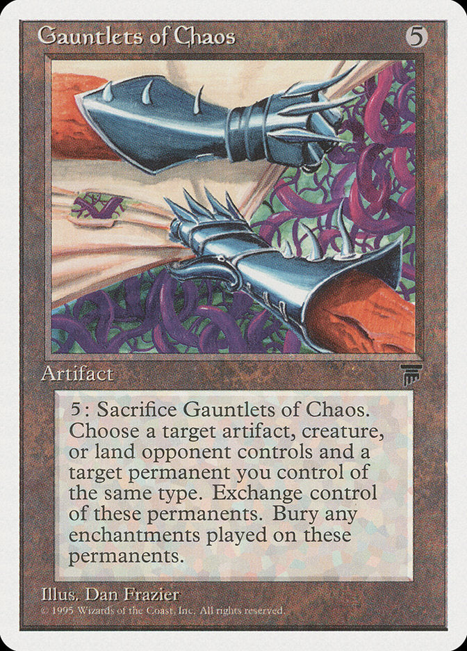 Gauntlets of Chaos [Chronicles] MTG Single Magic: The Gathering    | Red Claw Gaming