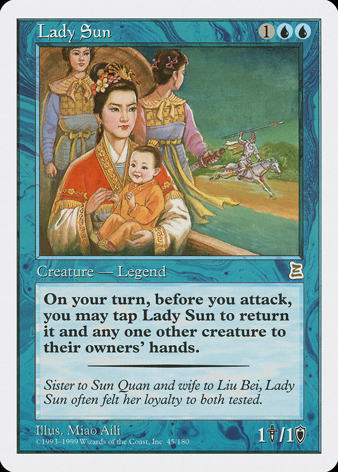 Lady Sun [Portal Three Kingdoms] MTG Single Magic: The Gathering    | Red Claw Gaming