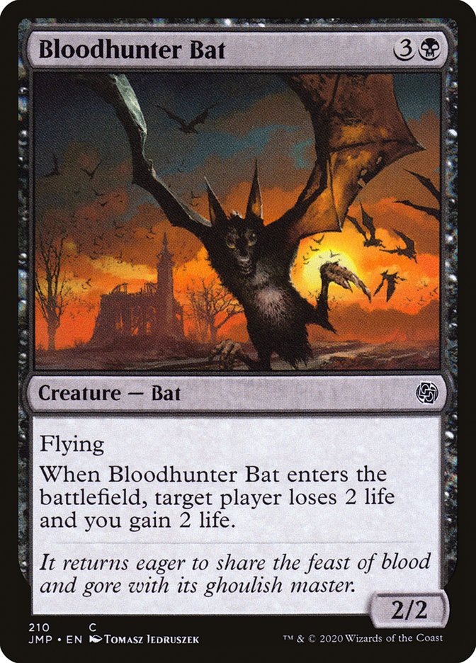 Bloodhunter Bat [Jumpstart] MTG Single Magic: The Gathering    | Red Claw Gaming