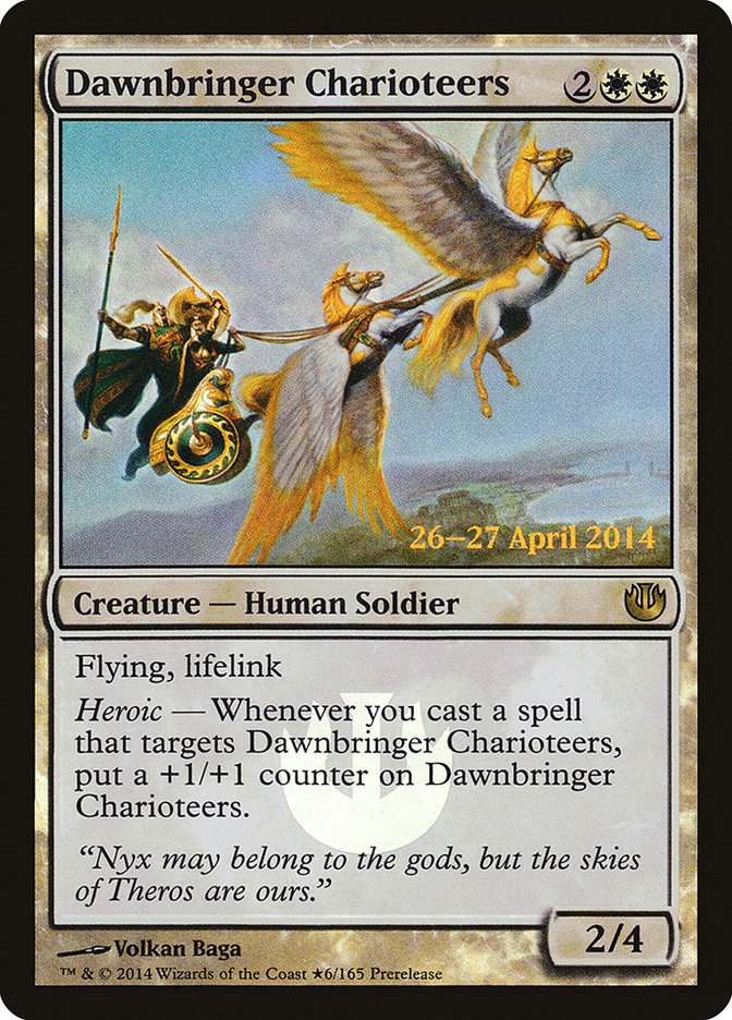 Dawnbringer Charioteers [Journey into Nyx Prerelease Promos] MTG Single Magic: The Gathering    | Red Claw Gaming