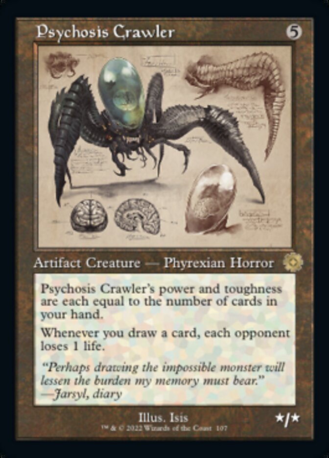 Psychosis Crawler (Retro Schematic) [The Brothers' War Retro Artifacts] MTG Single Magic: The Gathering    | Red Claw Gaming