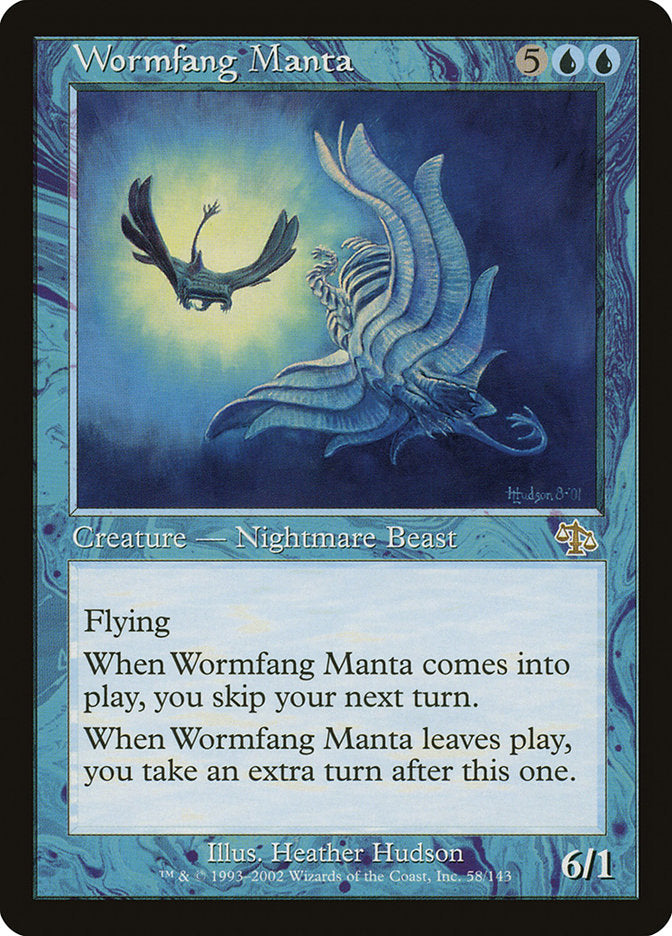 Wormfang Manta [Judgment] MTG Single Magic: The Gathering    | Red Claw Gaming