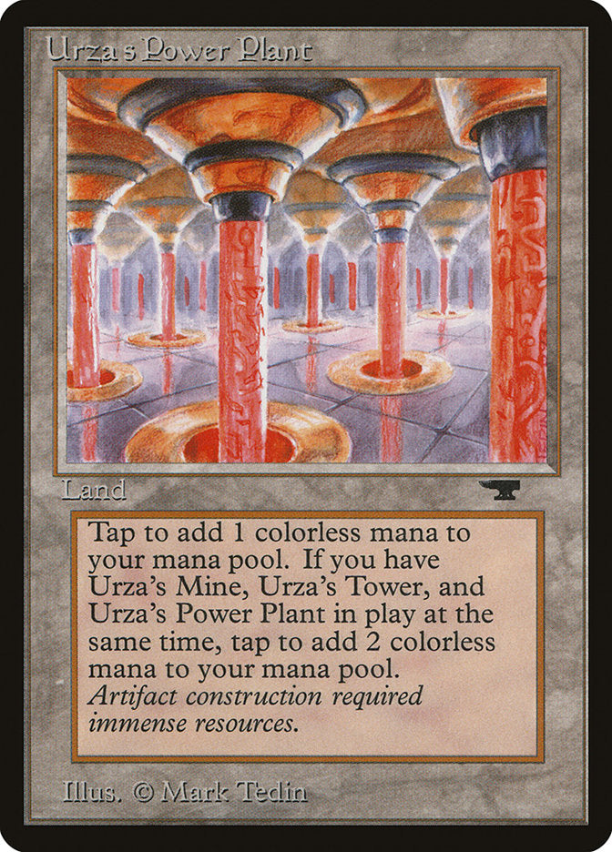 Urza's Power Plant (Red Columns) [Antiquities] MTG Single Magic: The Gathering    | Red Claw Gaming