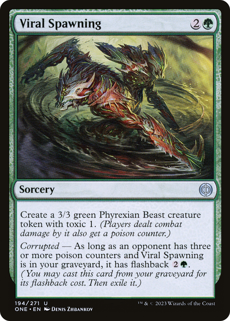 Viral Spawning [Phyrexia: All Will Be One] MTG Single Magic: The Gathering    | Red Claw Gaming