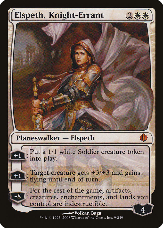 Elspeth, Knight-Errant [Shards of Alara] MTG Single Magic: The Gathering    | Red Claw Gaming