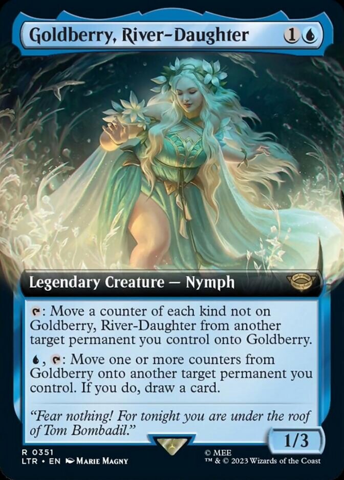 Goldberry, River-Daughter (Extended Art) [The Lord of the Rings: Tales of Middle-Earth] MTG Single Magic: The Gathering    | Red Claw Gaming