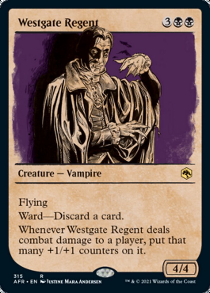Westgate Regent (Showcase) [Dungeons & Dragons: Adventures in the Forgotten Realms] MTG Single Magic: The Gathering    | Red Claw Gaming