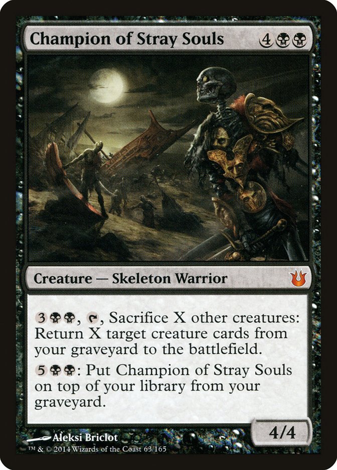 Champion of Stray Souls [Born of the Gods] MTG Single Magic: The Gathering    | Red Claw Gaming