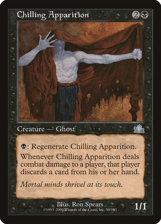 Chilling Apparition [Prophecy] MTG Single Magic: The Gathering    | Red Claw Gaming