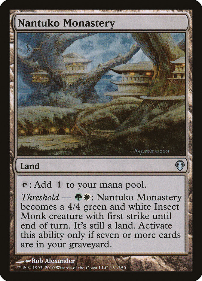 Nantuko Monastery [Archenemy] MTG Single Magic: The Gathering    | Red Claw Gaming