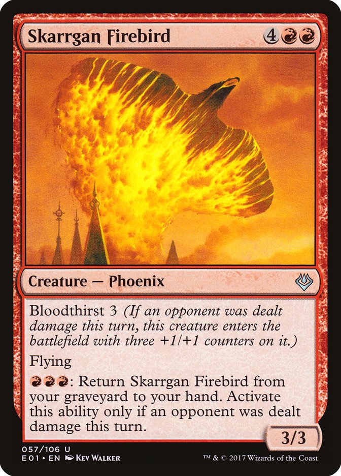 Skarrgan Firebird [Archenemy: Nicol Bolas] MTG Single Magic: The Gathering    | Red Claw Gaming