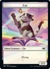Cat // Food (10) Double-Sided Token [Unfinity Tokens] MTG Single Magic: The Gathering    | Red Claw Gaming