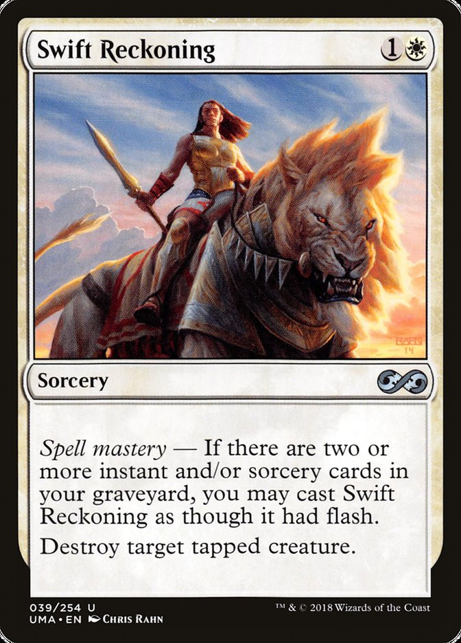 Swift Reckoning [Ultimate Masters] MTG Single Magic: The Gathering    | Red Claw Gaming