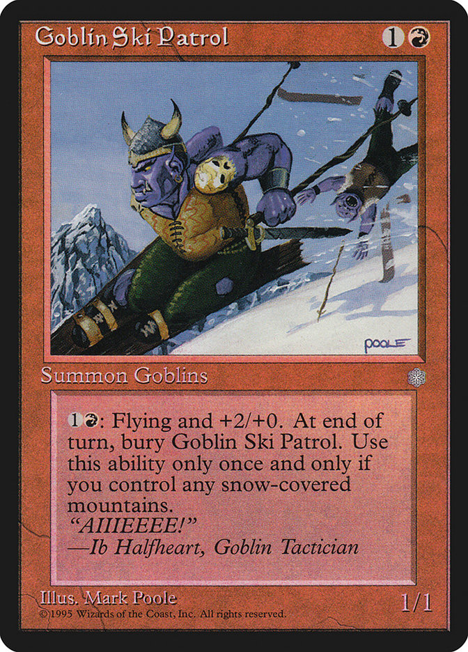 Goblin Ski Patrol [Ice Age] MTG Single Magic: The Gathering    | Red Claw Gaming