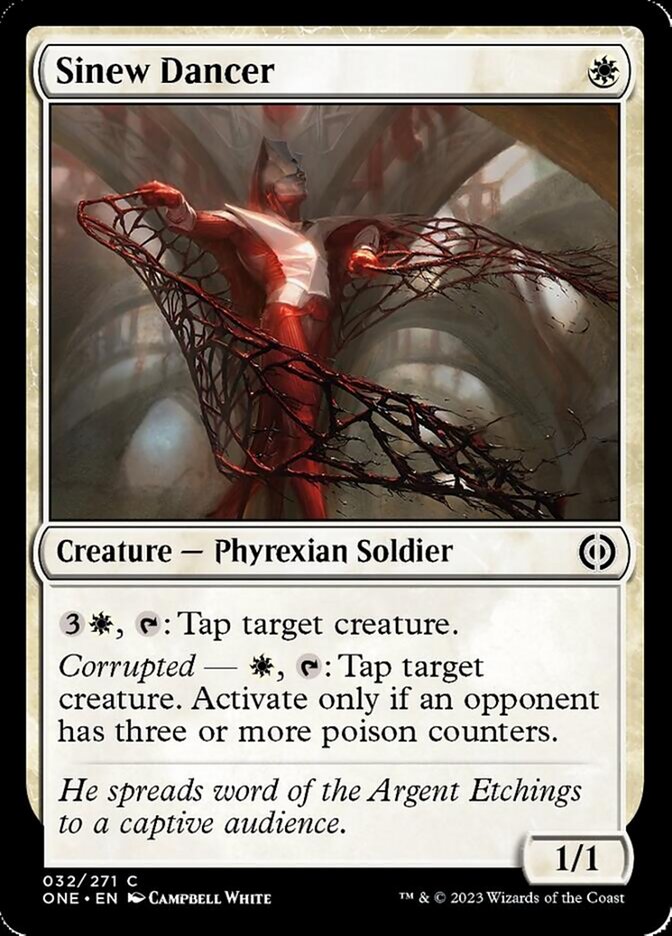 Sinew Dancer [Phyrexia: All Will Be One] MTG Single Magic: The Gathering    | Red Claw Gaming