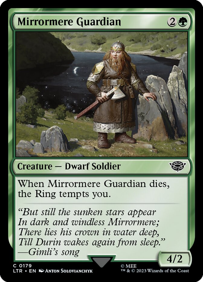 Mirrormere Guardian [The Lord of the Rings: Tales of Middle-Earth] MTG Single Magic: The Gathering    | Red Claw Gaming