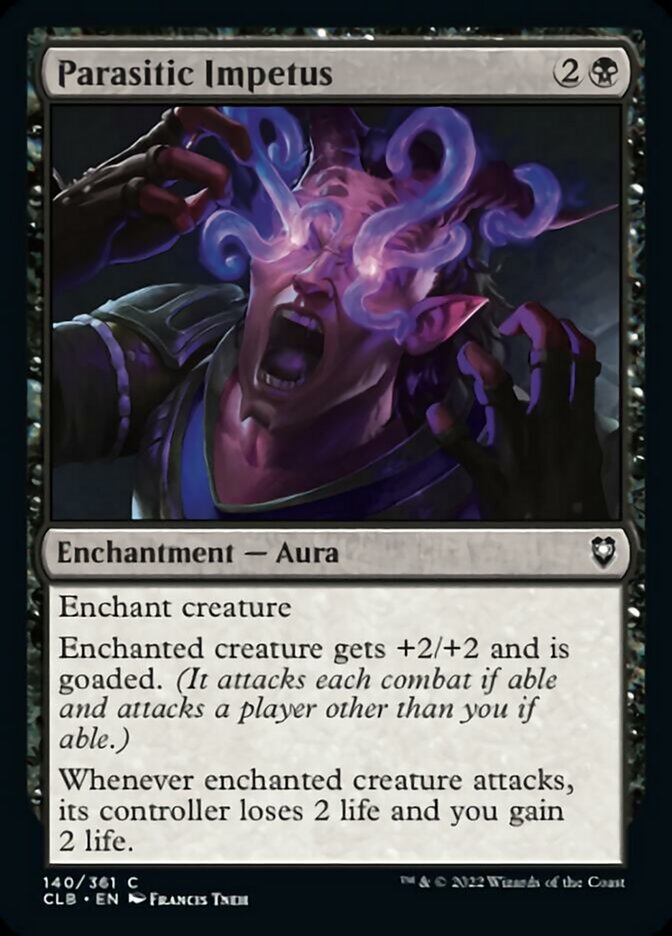 Parasitic Impetus [Commander Legends: Battle for Baldur's Gate] MTG Single Magic: The Gathering    | Red Claw Gaming