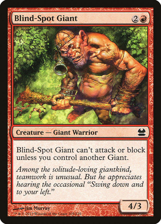 Blind-Spot Giant [Modern Masters] MTG Single Magic: The Gathering    | Red Claw Gaming
