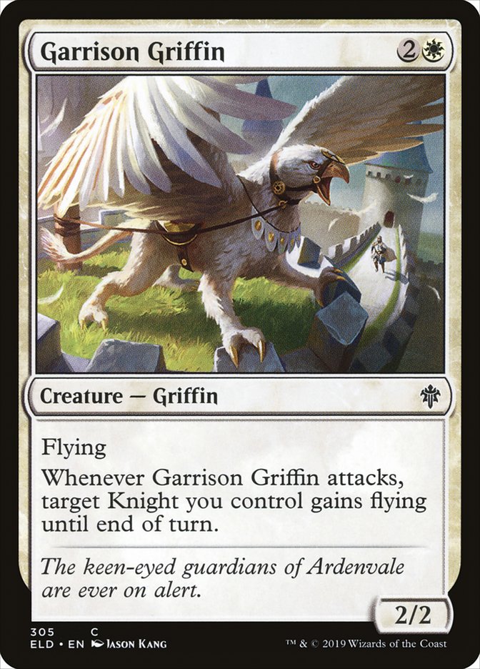 Garrison Griffin [Throne of Eldraine] MTG Single Magic: The Gathering    | Red Claw Gaming
