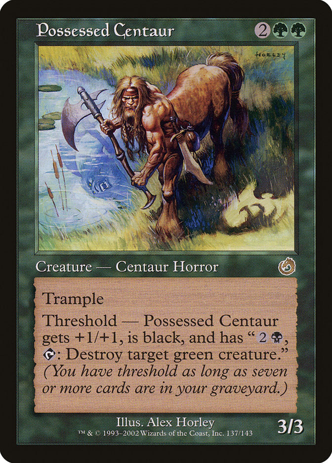 Possessed Centaur [Torment] MTG Single Magic: The Gathering    | Red Claw Gaming