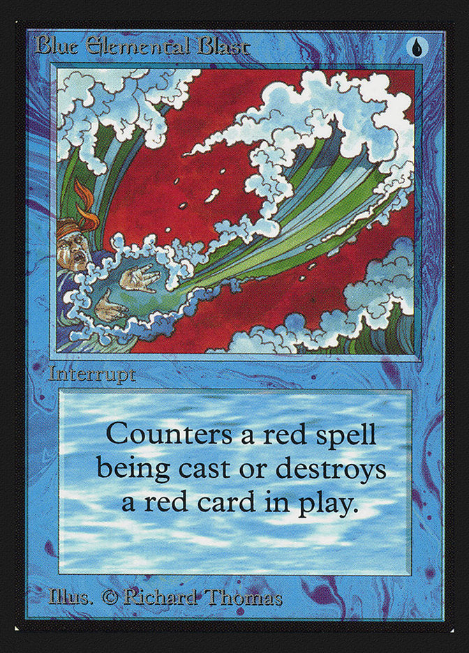 Blue Elemental Blast [Collectors' Edition] MTG Single Magic: The Gathering    | Red Claw Gaming
