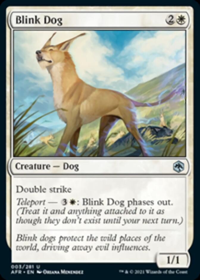 Blink Dog [Dungeons & Dragons: Adventures in the Forgotten Realms] MTG Single Magic: The Gathering    | Red Claw Gaming