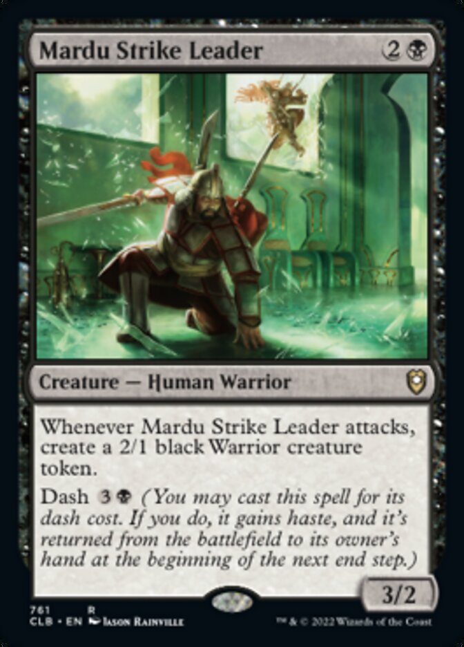 Mardu Strike Leader [Commander Legends: Battle for Baldur's Gate] MTG Single Magic: The Gathering    | Red Claw Gaming