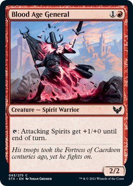 Blood Age General [Strixhaven: School of Mages] MTG Single Magic: The Gathering    | Red Claw Gaming