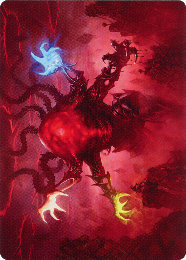 Omnath, Locus of All Art Card (51) [March of the Machine Art Series] MTG Single Magic: The Gathering    | Red Claw Gaming