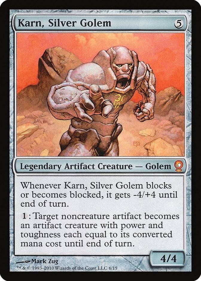 Karn, Silver Golem [From the Vault: Relics] MTG Single Magic: The Gathering    | Red Claw Gaming