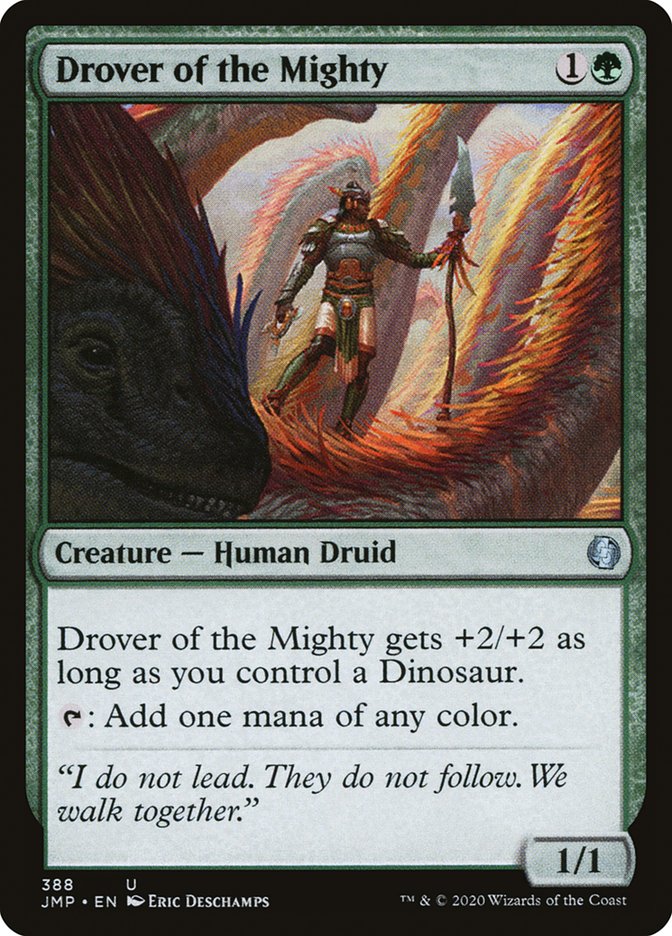 Drover of the Mighty [Jumpstart] MTG Single Magic: The Gathering    | Red Claw Gaming