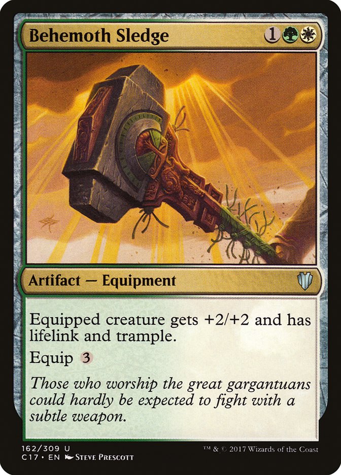 Behemoth Sledge [Commander 2017] MTG Single Magic: The Gathering    | Red Claw Gaming