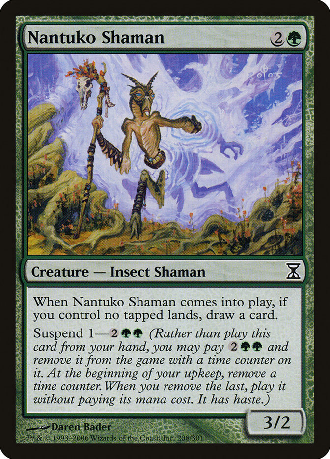 Nantuko Shaman [Time Spiral] MTG Single Magic: The Gathering    | Red Claw Gaming