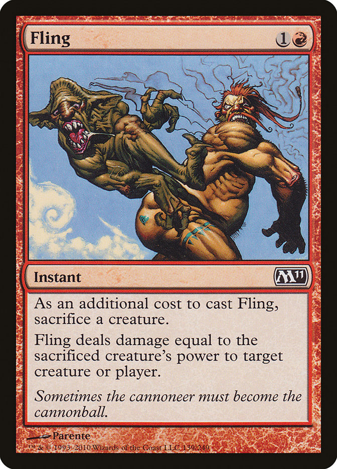 Fling [Magic 2011] MTG Single Magic: The Gathering    | Red Claw Gaming