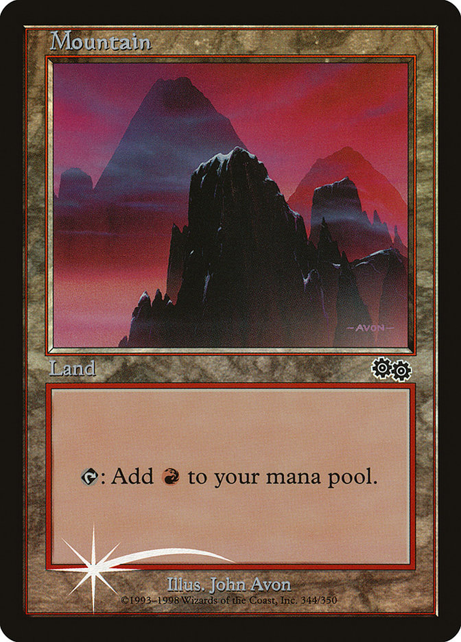 Mountain (5) [Arena League 1999] MTG Single Magic: The Gathering    | Red Claw Gaming