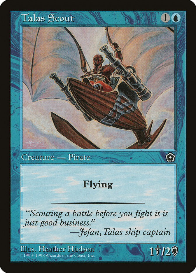 Talas Scout [Portal Second Age] MTG Single Magic: The Gathering    | Red Claw Gaming