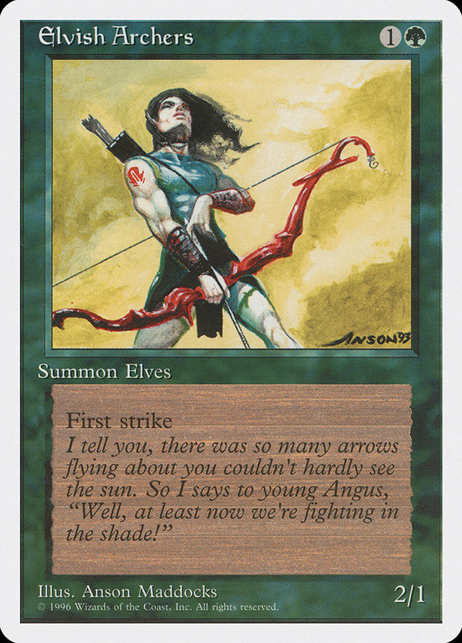 Elvish Archers [Introductory Two-Player Set] MTG Single Magic: The Gathering    | Red Claw Gaming