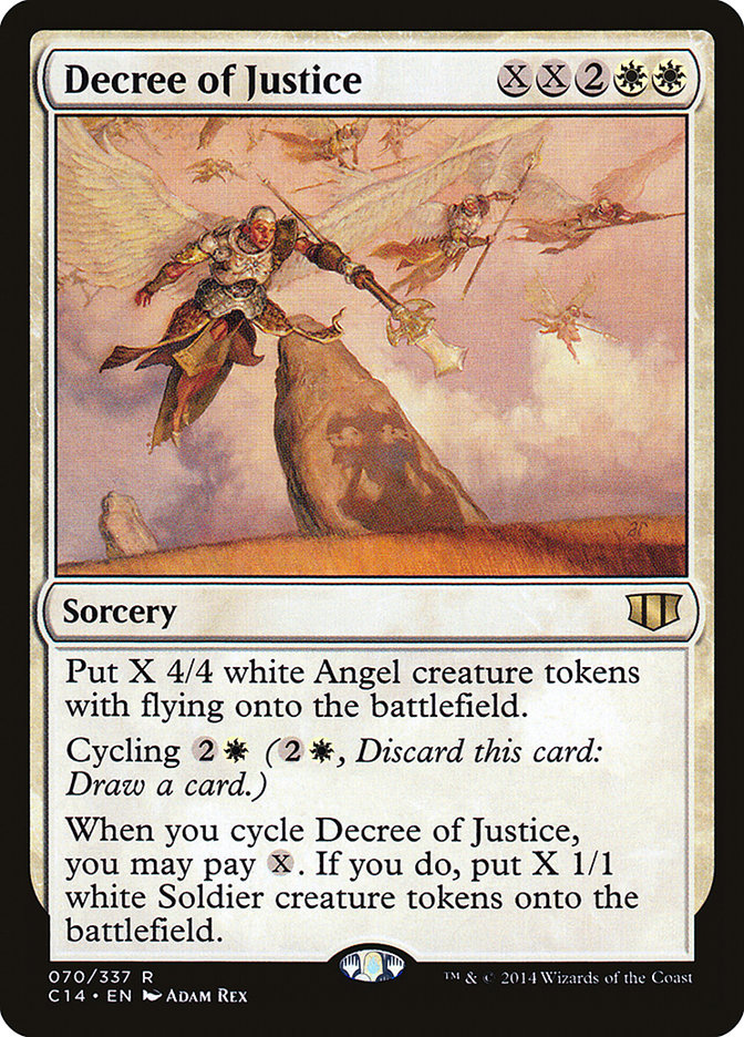 Decree of Justice [Commander 2014] MTG Single Magic: The Gathering    | Red Claw Gaming