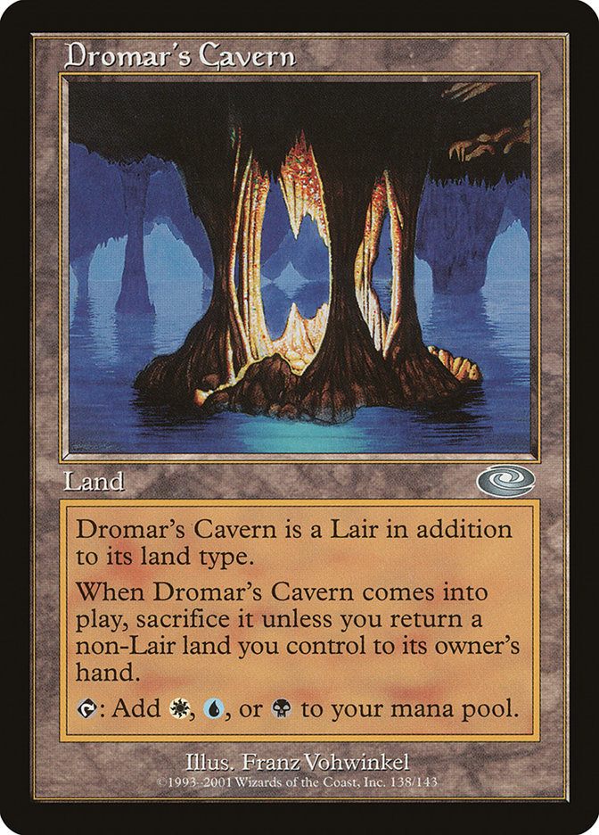 Dromar's Cavern [Planeshift] MTG Single Magic: The Gathering    | Red Claw Gaming
