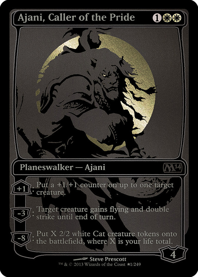 Ajani, Caller of the Pride [San Diego Comic-Con 2013] MTG Single Magic: The Gathering    | Red Claw Gaming