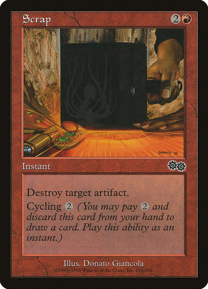 Scrap [Urza's Saga] MTG Single Magic: The Gathering    | Red Claw Gaming