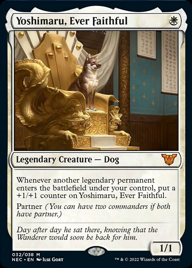 Yoshimaru, Ever Faithful [Kamigawa: Neon Dynasty Commander] MTG Single Magic: The Gathering    | Red Claw Gaming